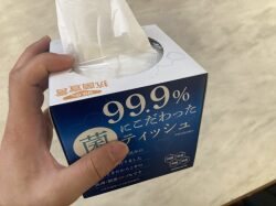 99.9%菌にこだわったティッシュの販売です