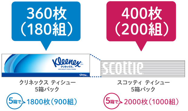 スコッティティシュー大量販売です